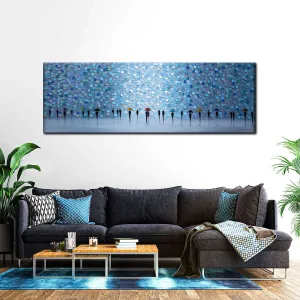 10 Umbrellas Wall Art