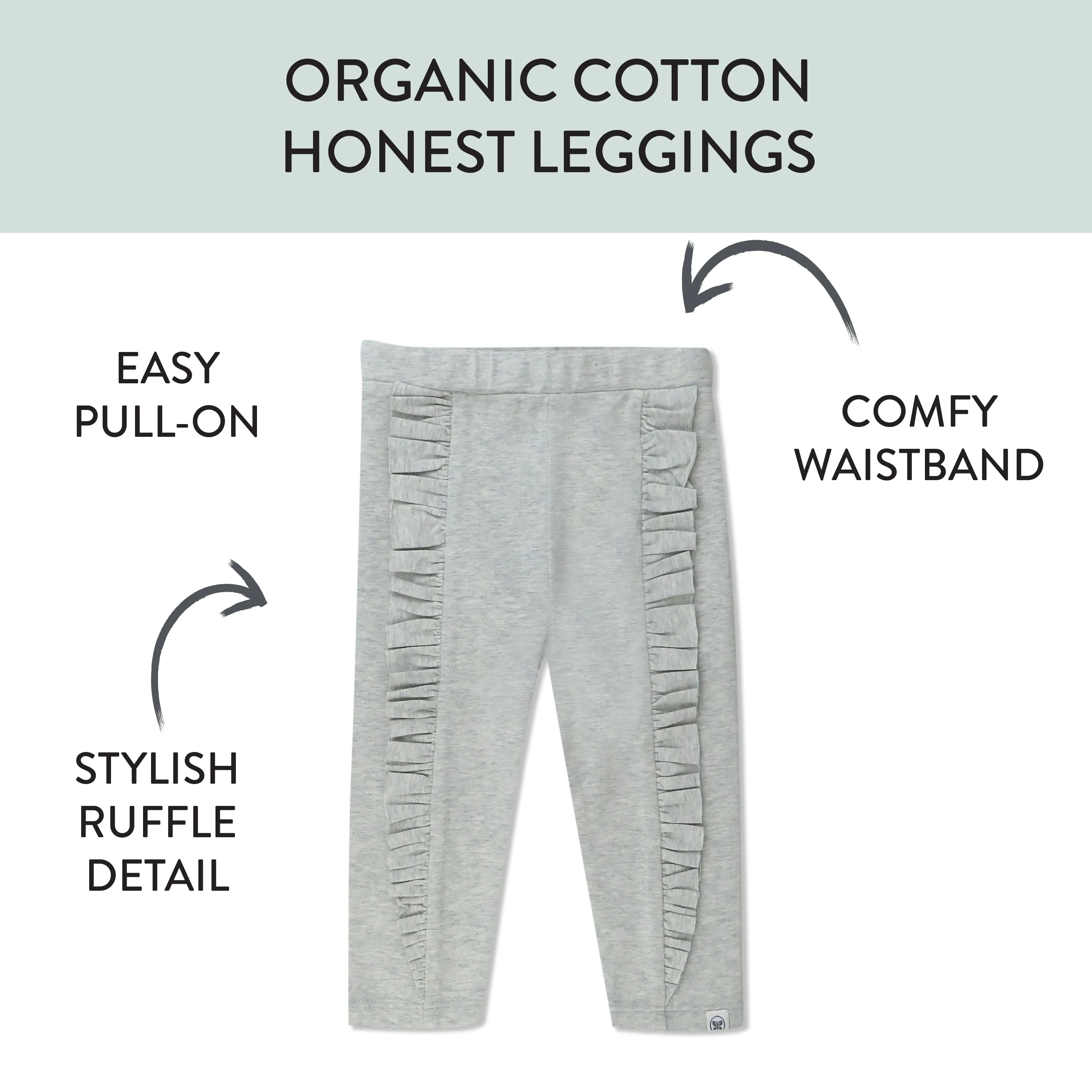 2-Pack Organic Cotton Legging Set