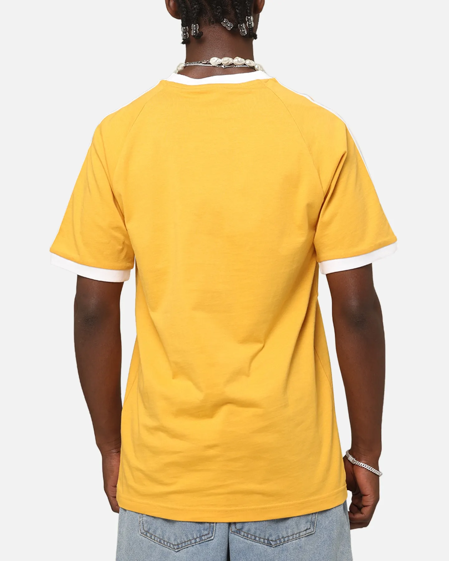 Adidas Classics 3-Stripes T-Shirt Yellow