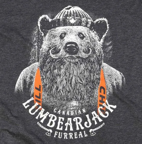 Adult Unisex Lumbearjack Graphic Tee