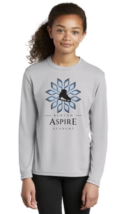 Aspire Academy Long Sleeve Performance Tee