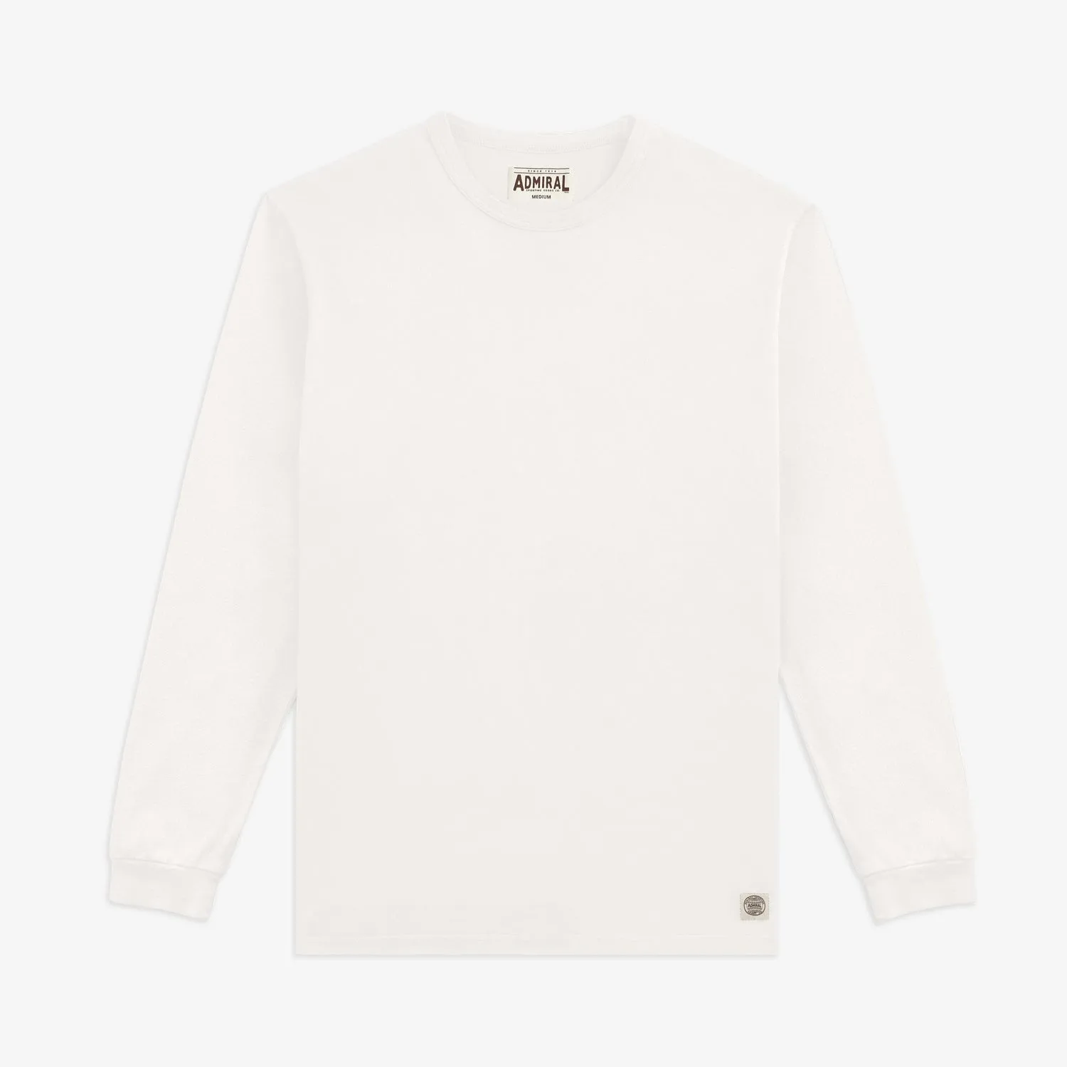 Aylestone Core LS T-Shirt - Gyr White