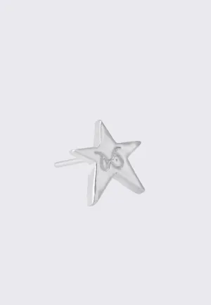 Bad Star Stud - Silver