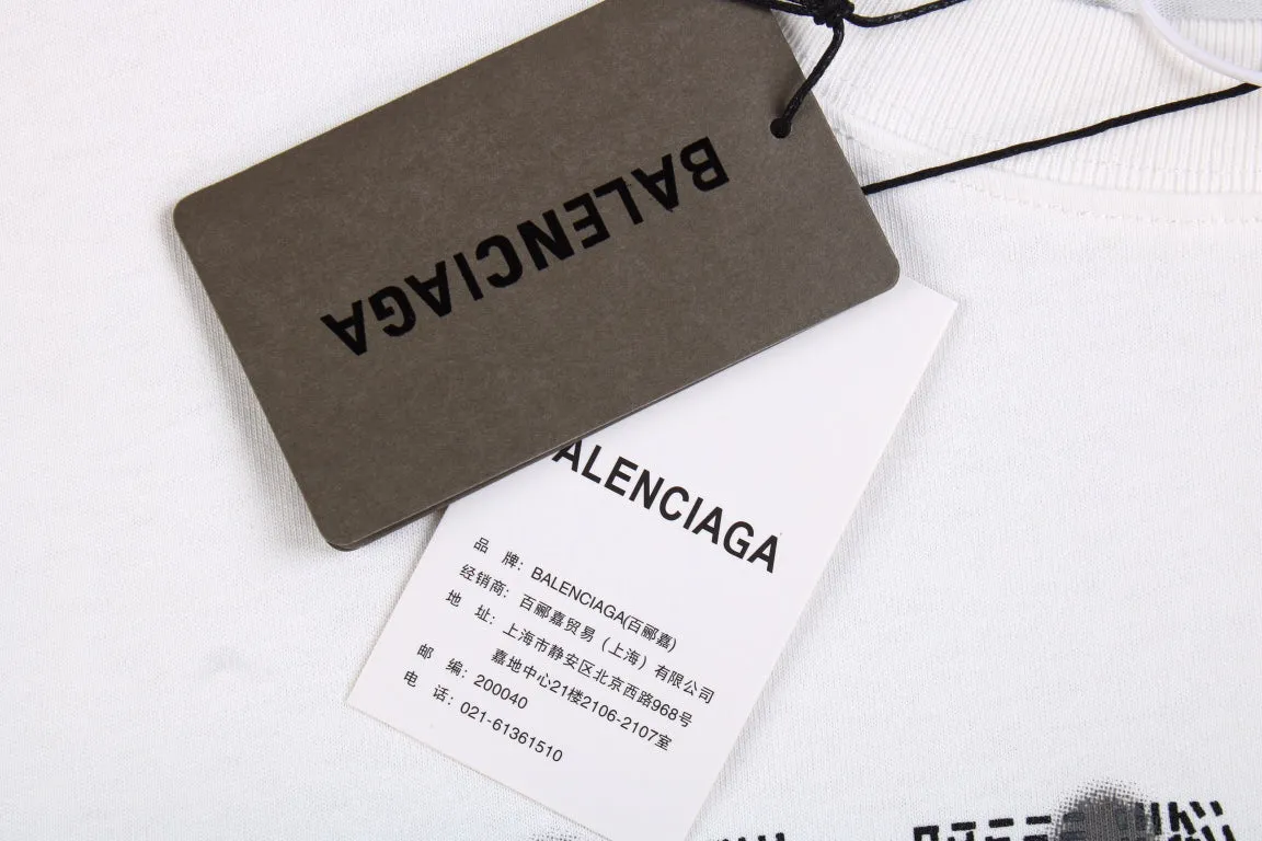 Balenciaga "Graffiti Logo" T-Shirt