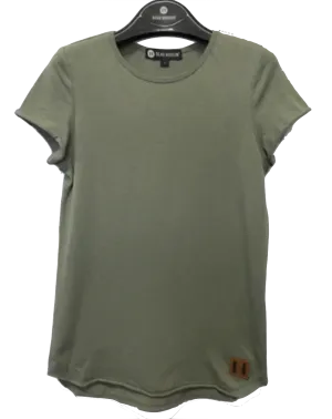 Beau Hudson - Kids Raw Edge Tee - Military