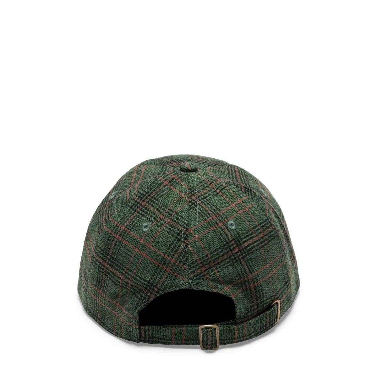 BIG LOGO PLAID LOW PRO CAP