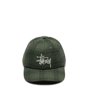 BIG LOGO PLAID LOW PRO CAP