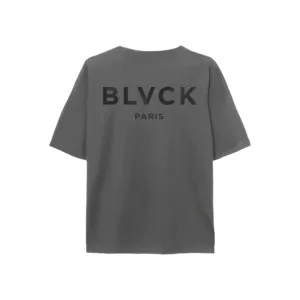 Blvck Paris - "Blvck Tee" - Charcoal Oversized Fit - Unisex