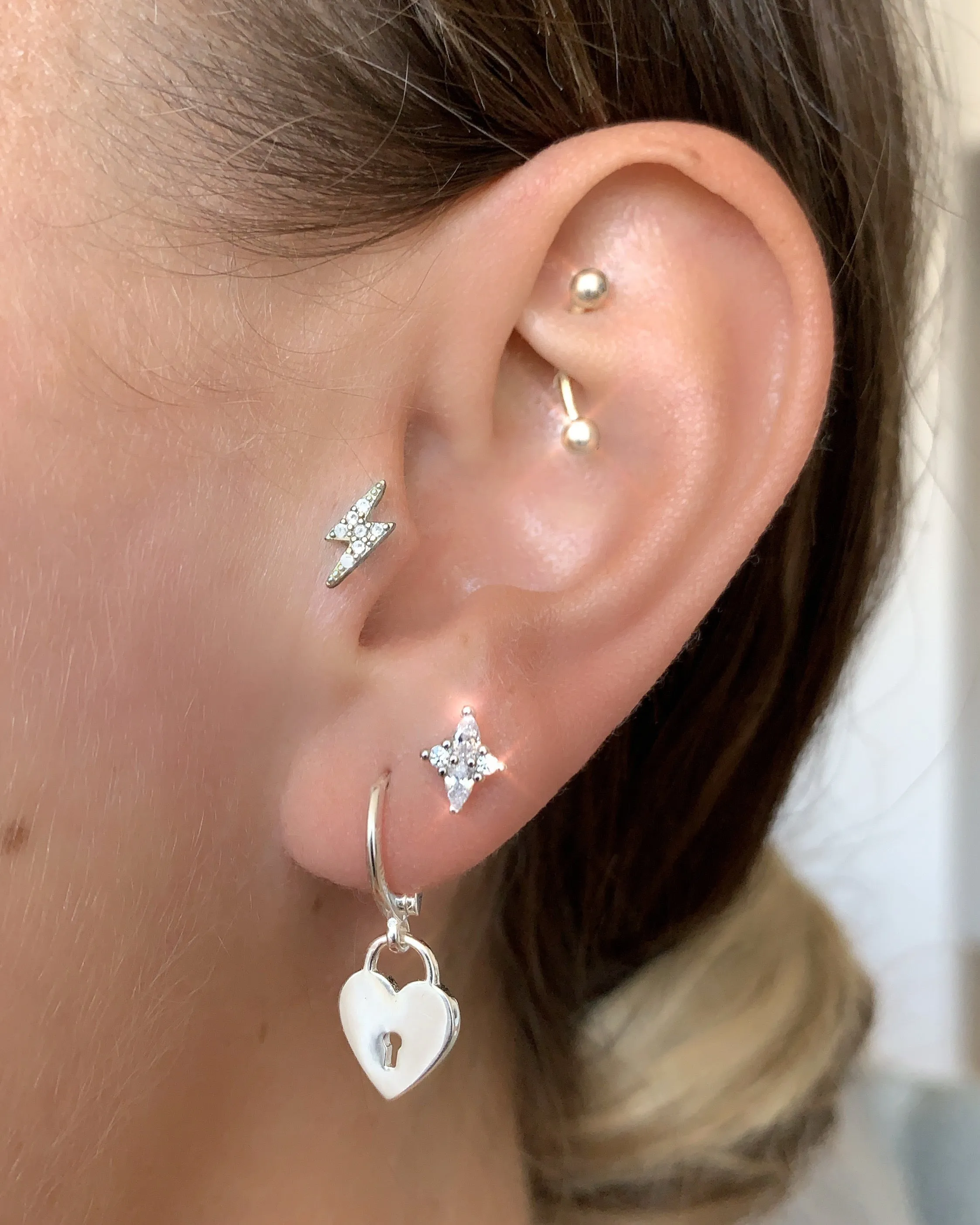 Boucle D'Oreille Petit Coeur