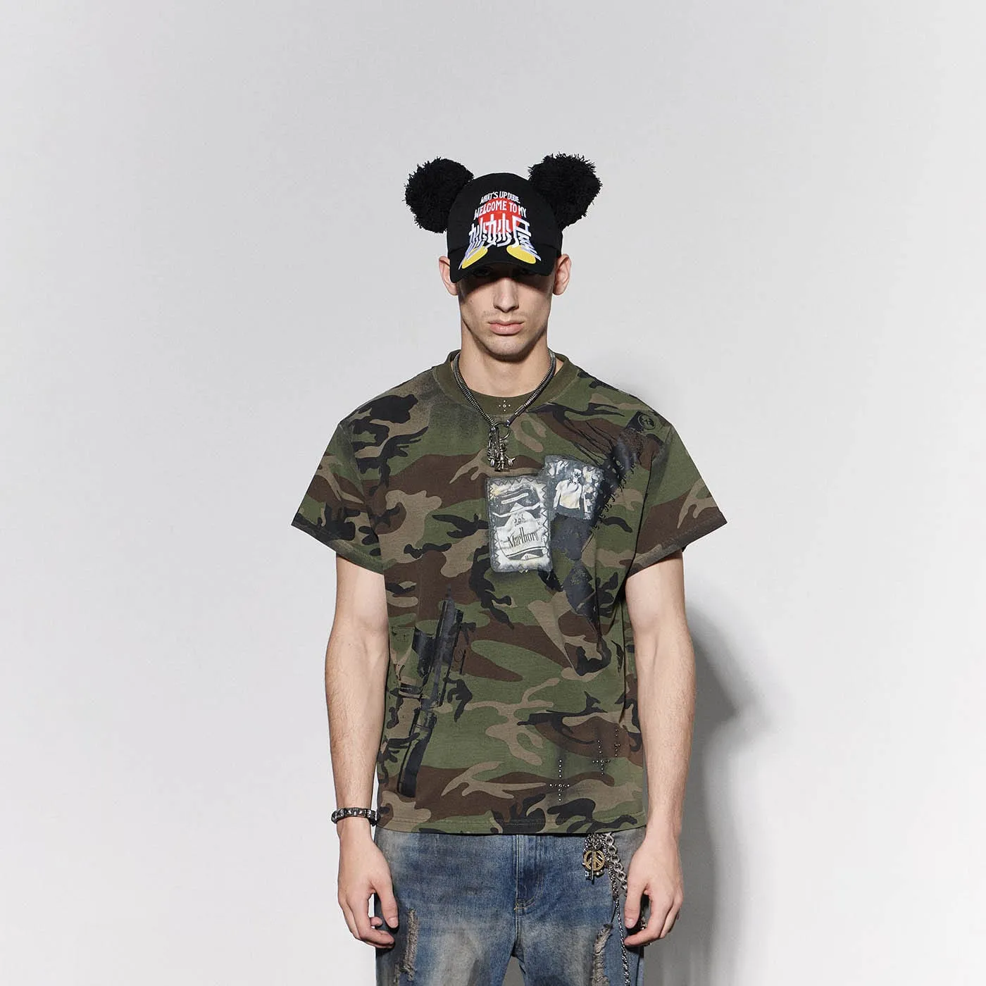 Camo Rivet T-Shirt