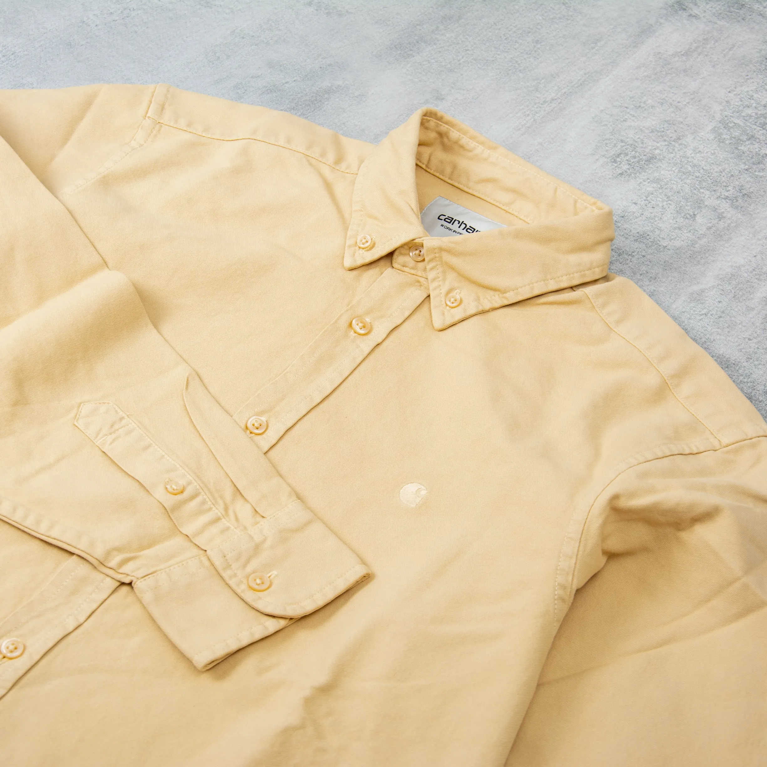 Carhartt WIP Bolton L/S Shirt - Rattan