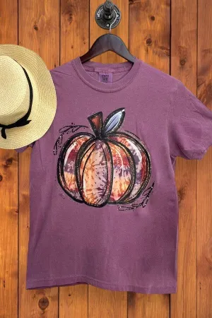 CC DTF TIE DYE PUMPKIN - BERRY