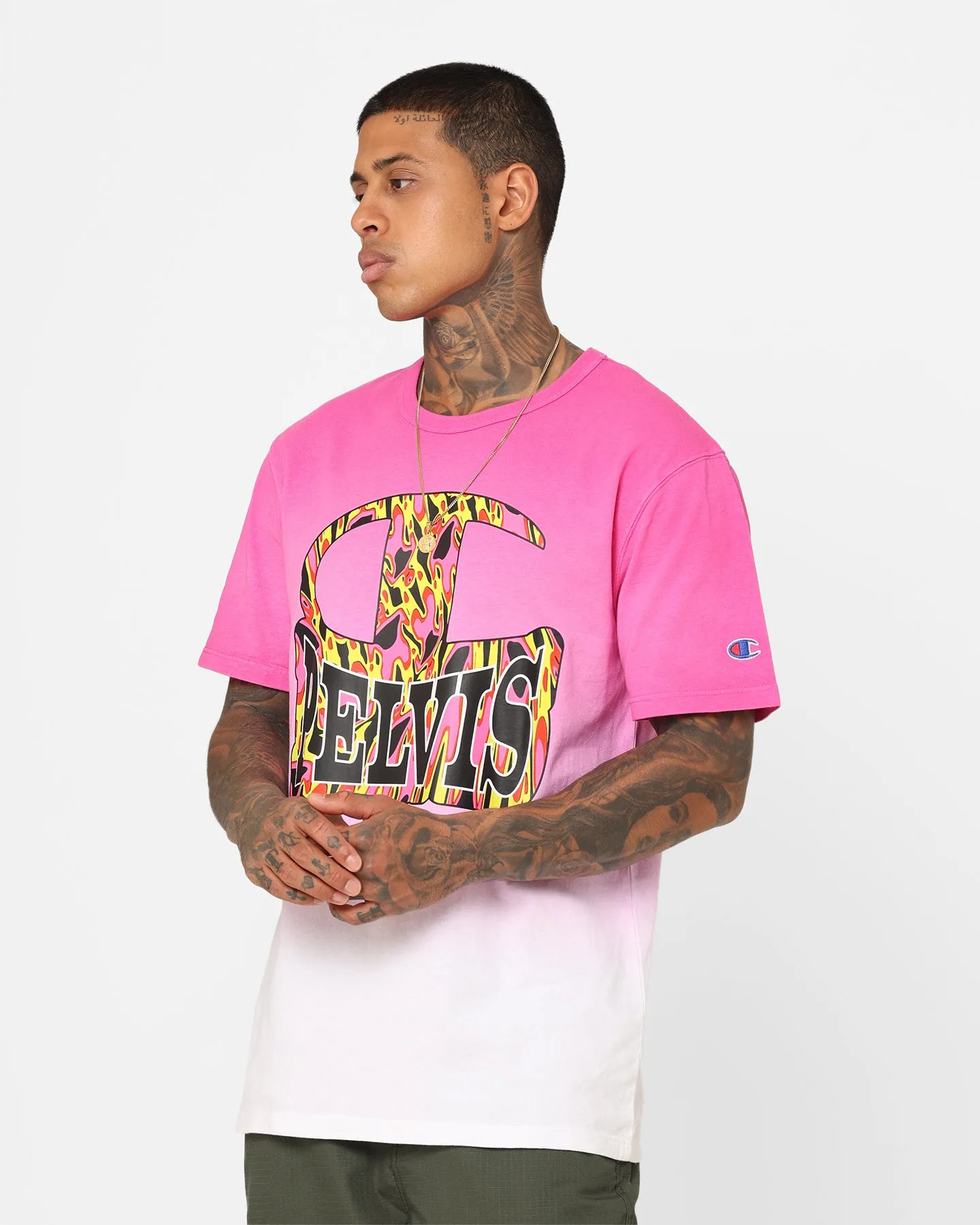 Champion X Pelvis Ombre T-Shirt Bubbly Pink