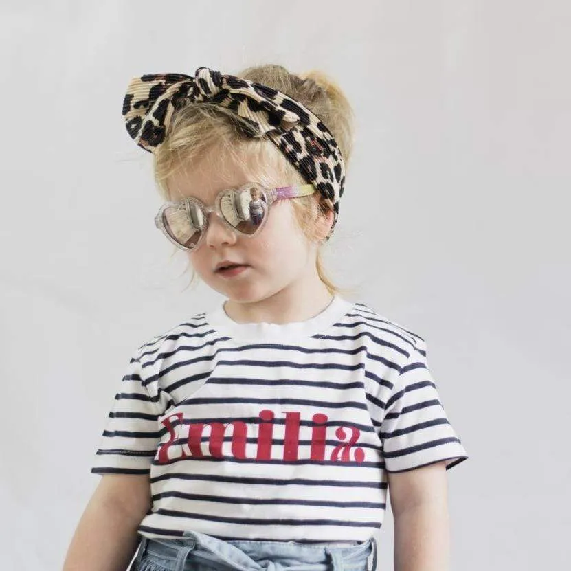 Classic Name Kids Stripe T-Shirt/Tee