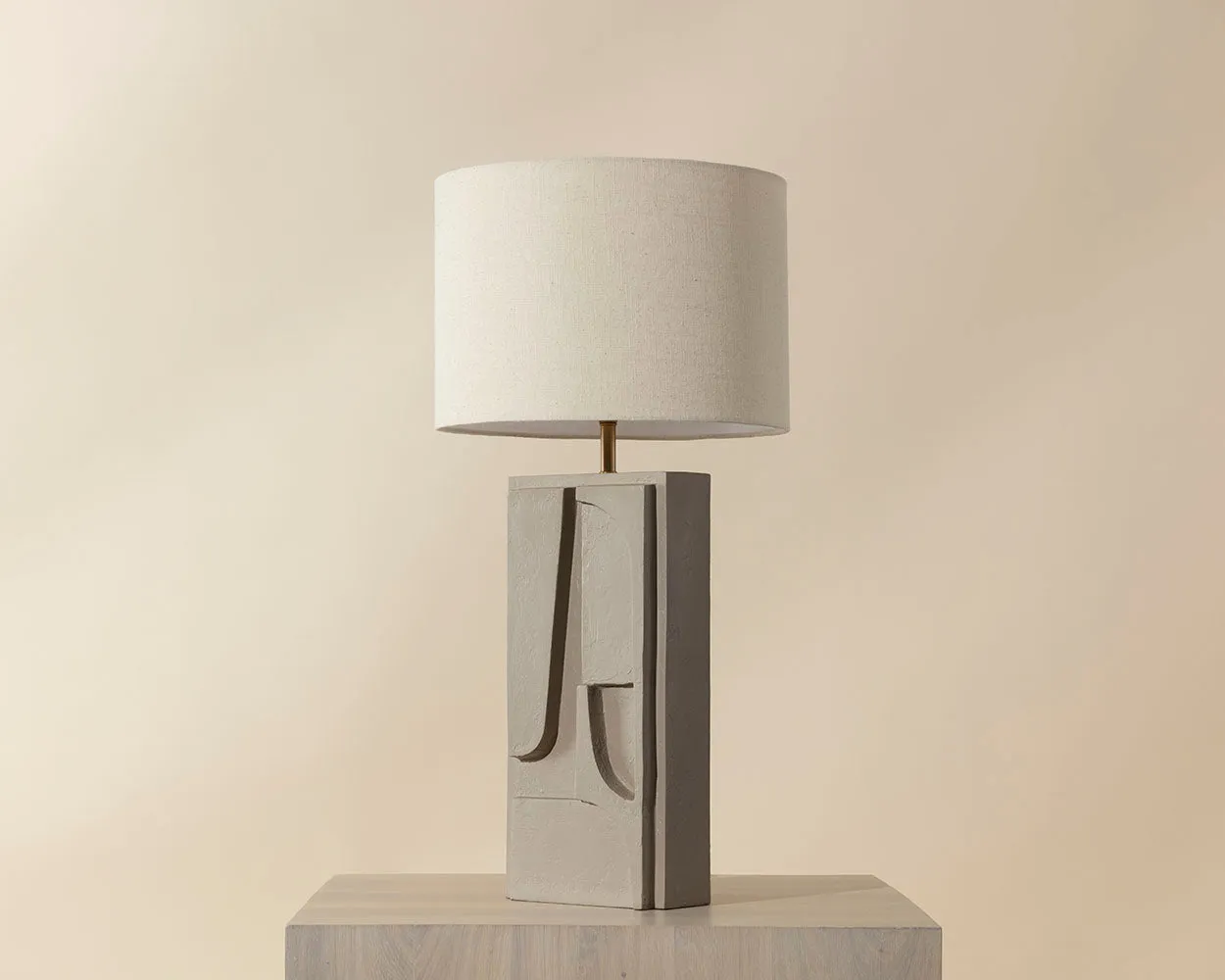 Dirsan Table Lamp - Taupe