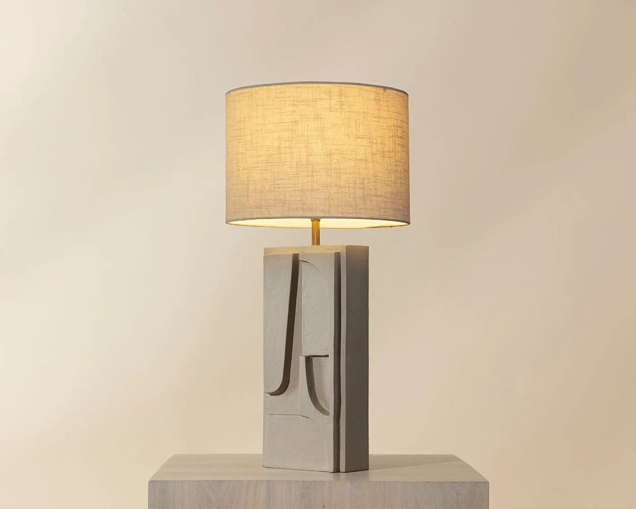 Dirsan Table Lamp - Taupe