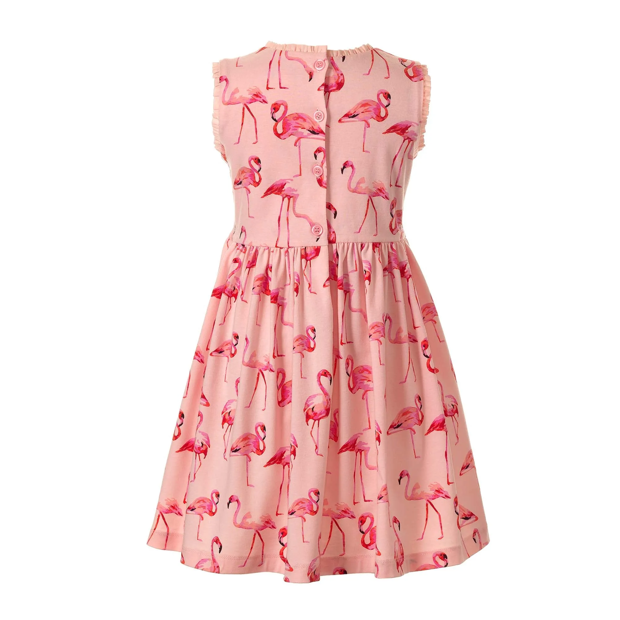 Flamingo Jersey Dress