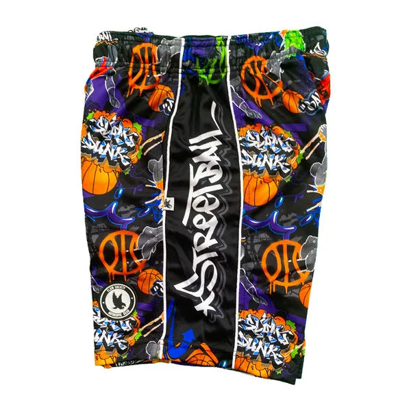 Flow Society Kids Graffiti Streetball Attack Short