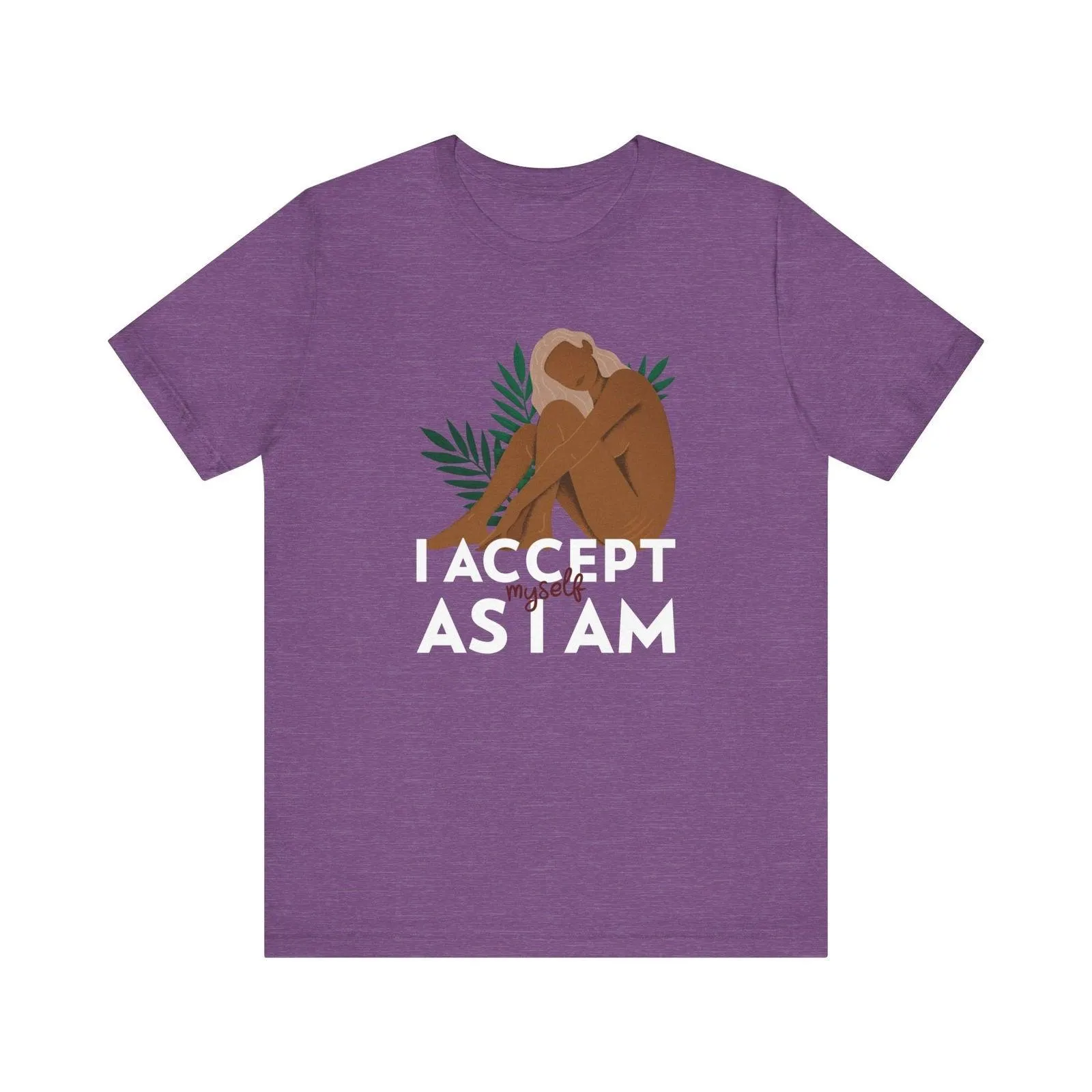 Flower Self Acceptance T Shirt