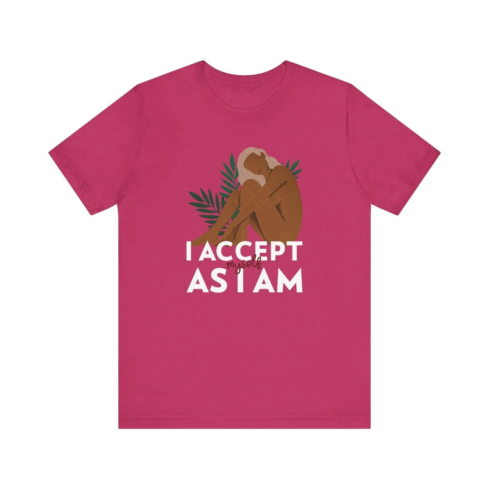 Flower Self Acceptance T Shirt