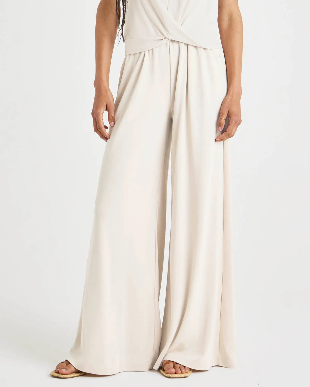 Giada Sandwash Palazzo Pant