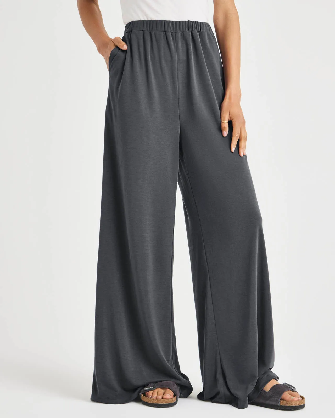 Giada Sandwash Palazzo Pant