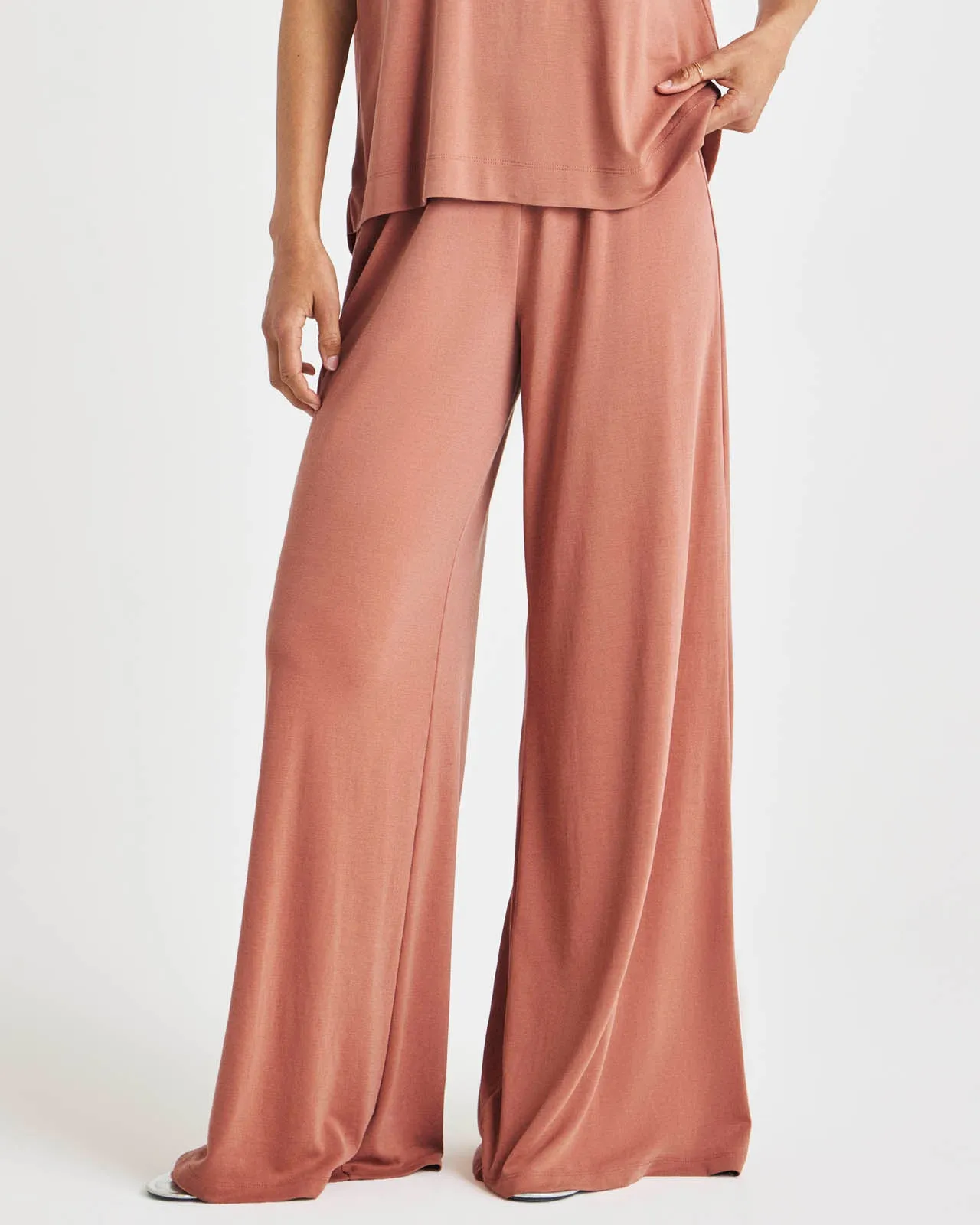 Giada Sandwash Palazzo Pant