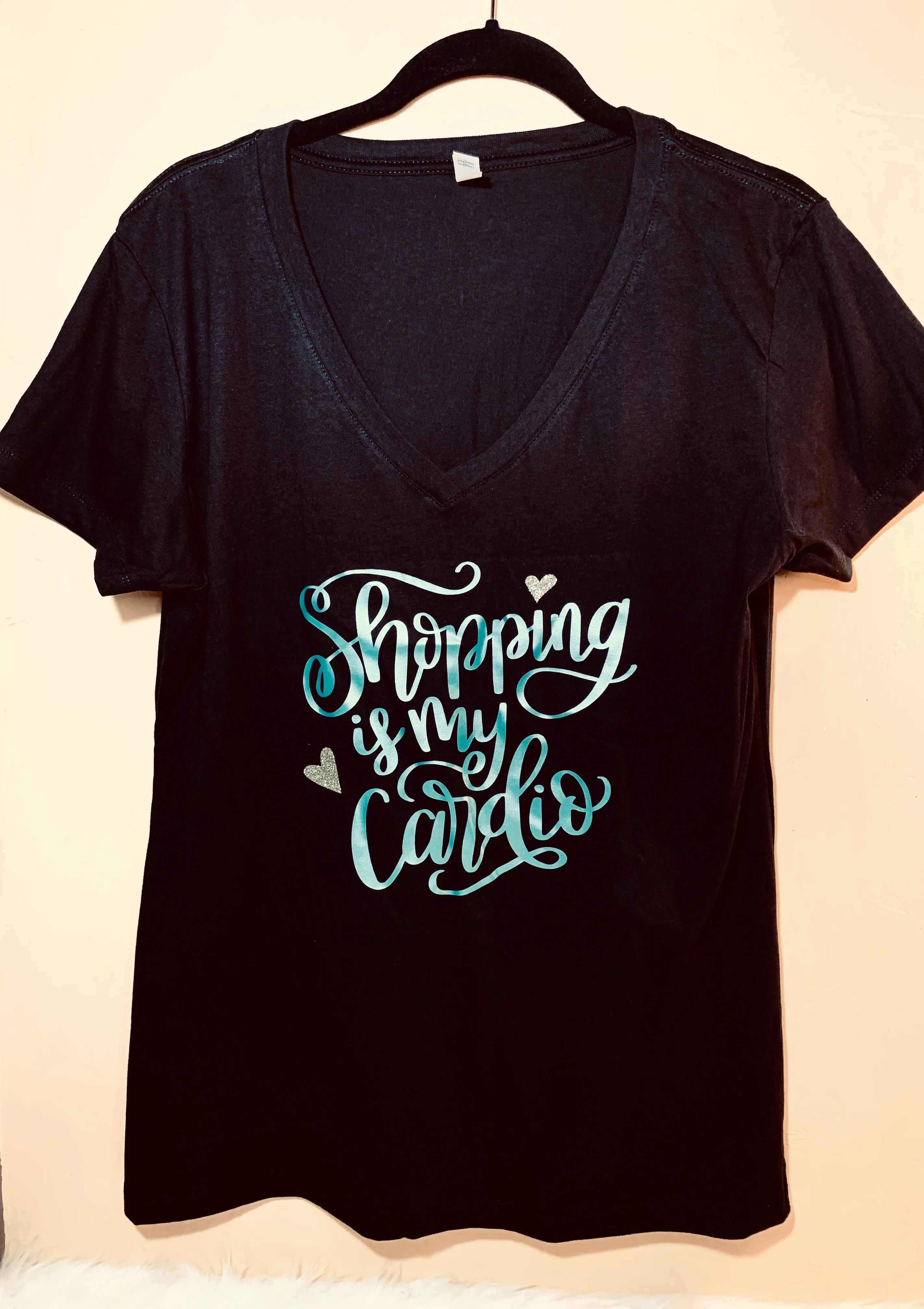 Graphic Tee Black Shopping