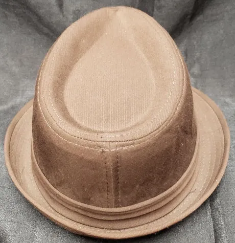 Jaxson -- Men's Wool Fedora Hat -- Brown