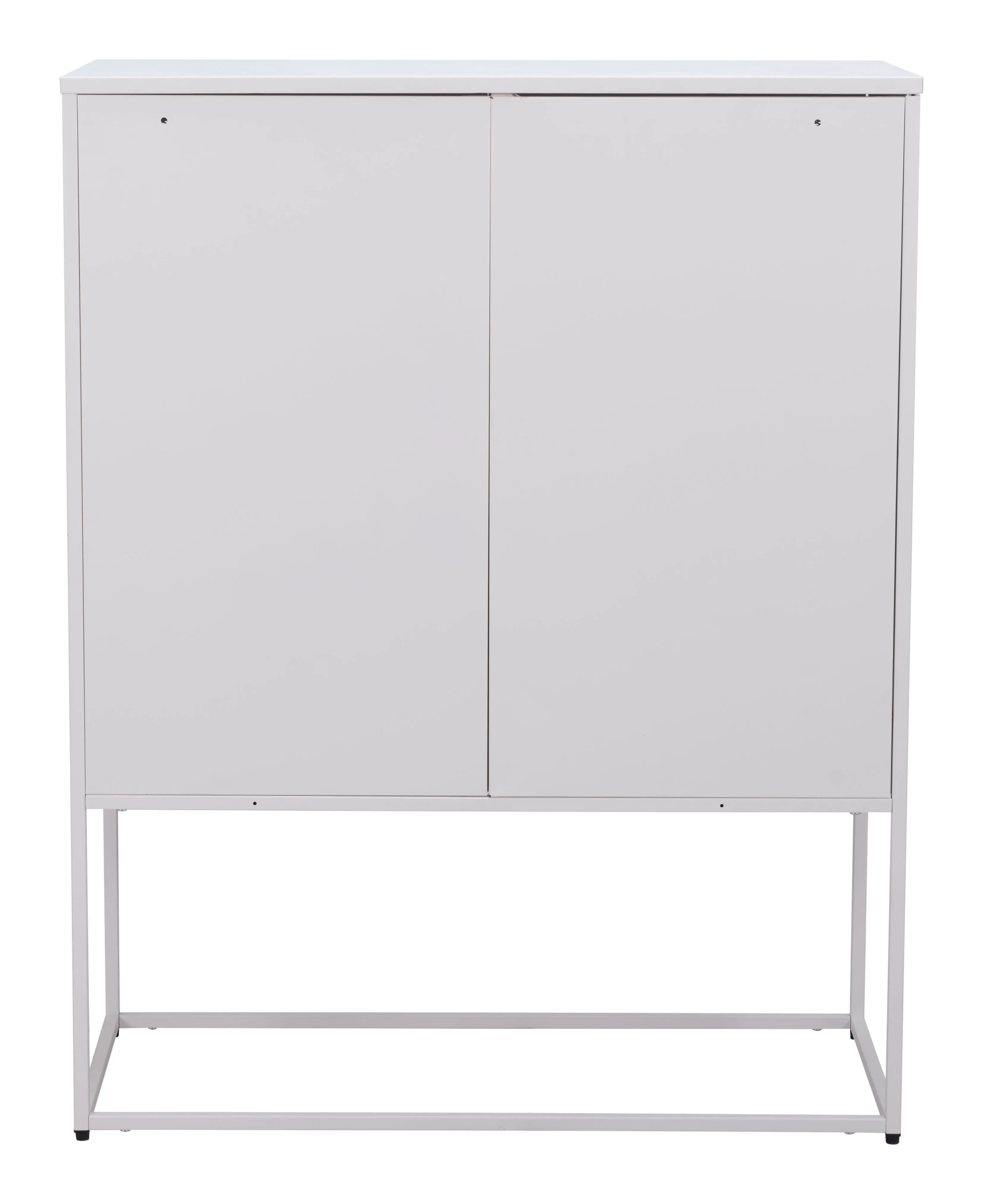 Lazaro Cabinet White