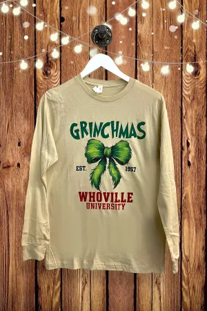 LF LS DTF GRINCHMAS WHOOVILLE UNIVERSITY - CREAM