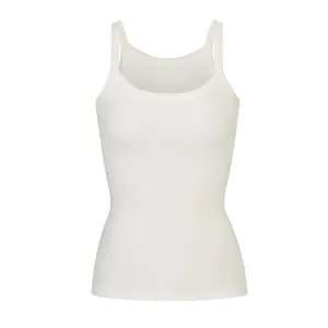 LOGO POINTELLE STRAPPY TANK | BONE