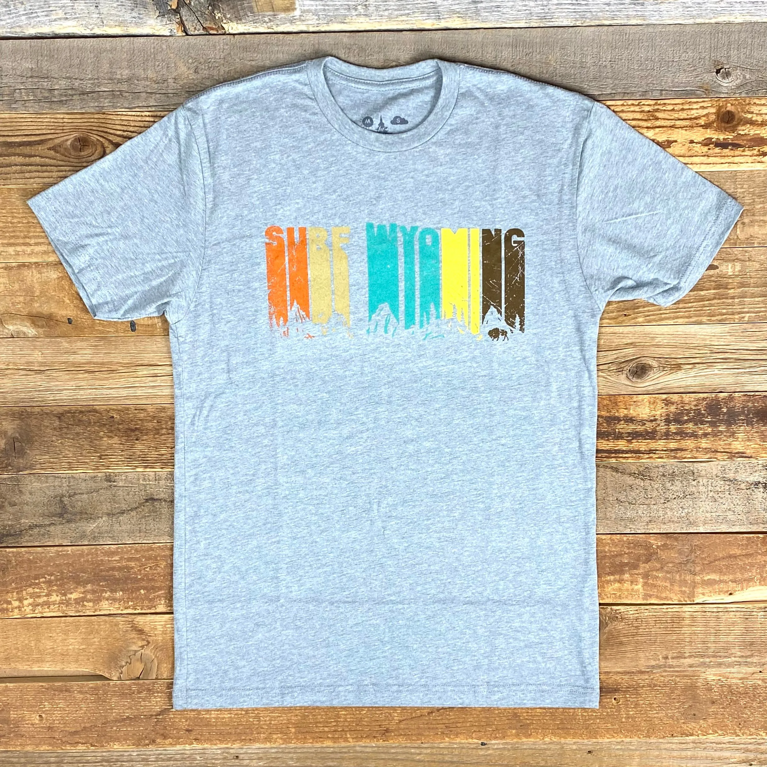 Men's Surf Wyoming® Dripscape Tee - Heather Grey