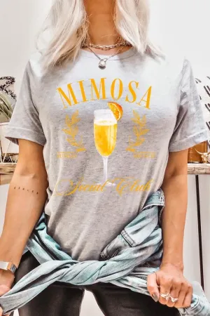 Mimosa Sunday Brunch Social Club Graphic T Shirts