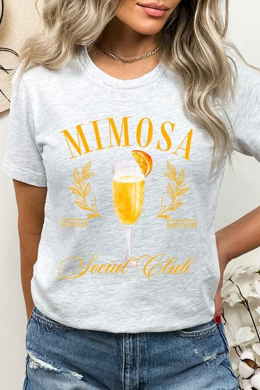 Mimosa Sunday Brunch Social Club Graphic T Shirts