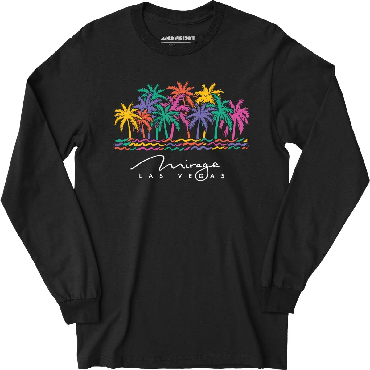 Mirage 90s Vintage Las Vegas - Long Sleeve T-Shirt