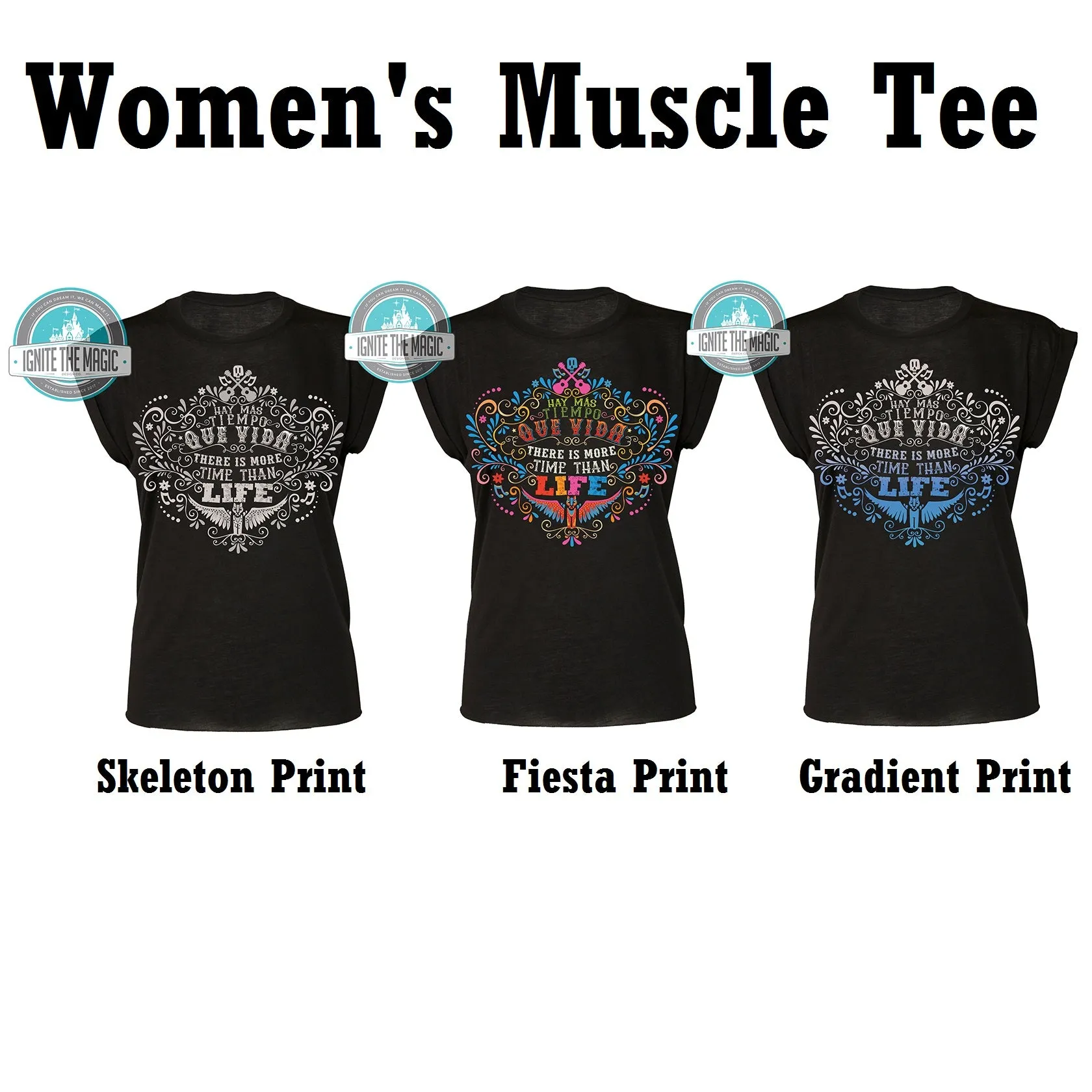 More Time than Life Women's Tanks and Muscle Tees