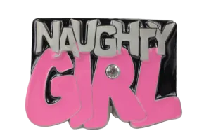 Naughty Girl Belt Buckle