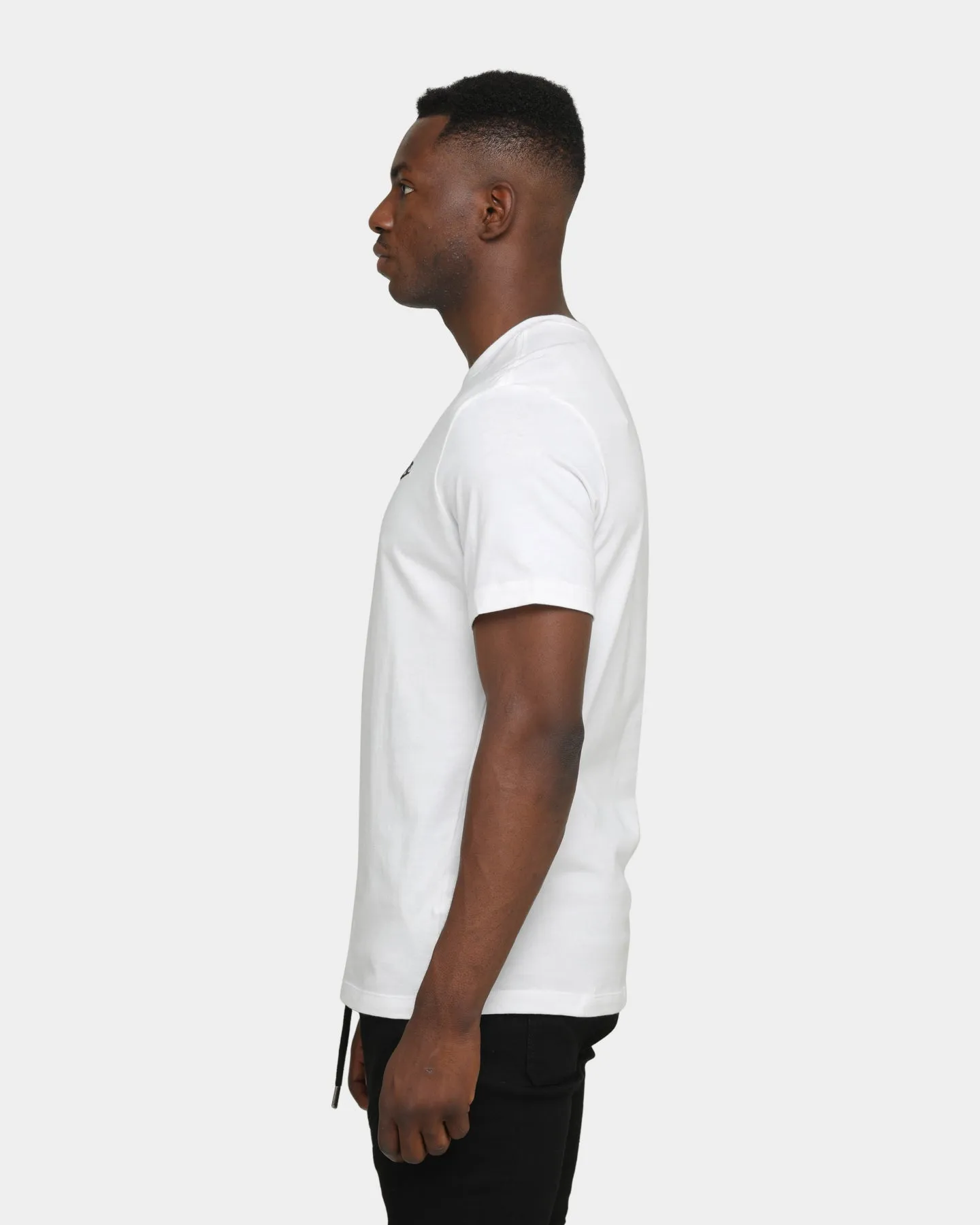 Nike Men's Nike Sportswear Club Short Sleeve T-Shirt White/Black