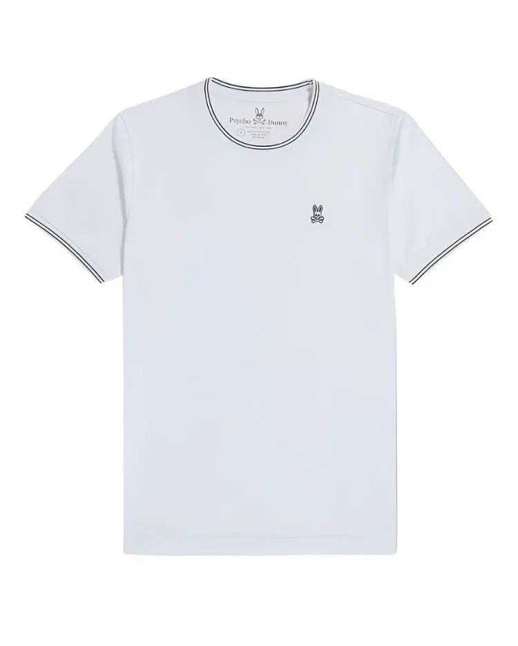 Psycho Bunny Mens Logan Tee Short Sleeve - White