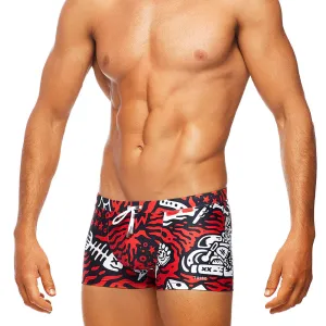 Rebel Lo Rise Swim Trunk