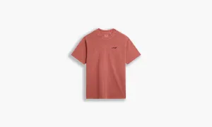 Red Tab Vintage Tee - Marsala Garment Dye