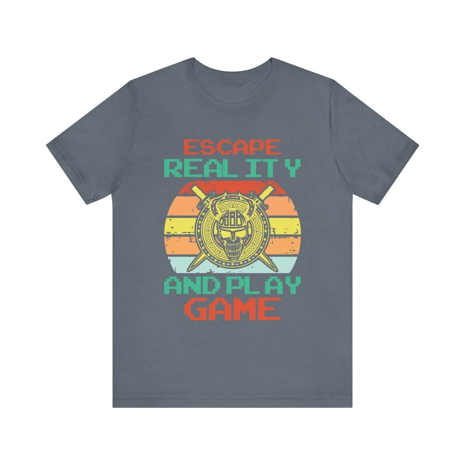 Retro Gaming Escape Reality T Shirt