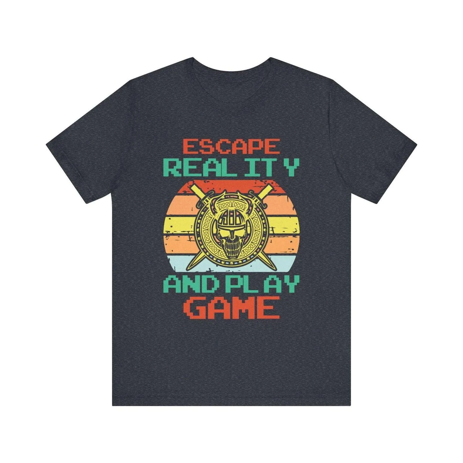 Retro Gaming Escape Reality T Shirt