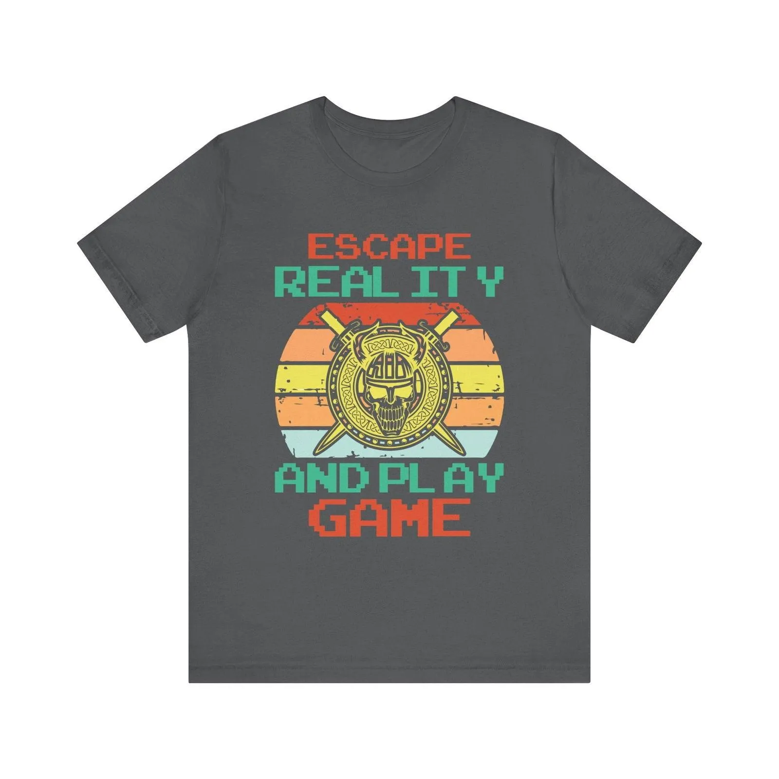 Retro Gaming Escape Reality T Shirt