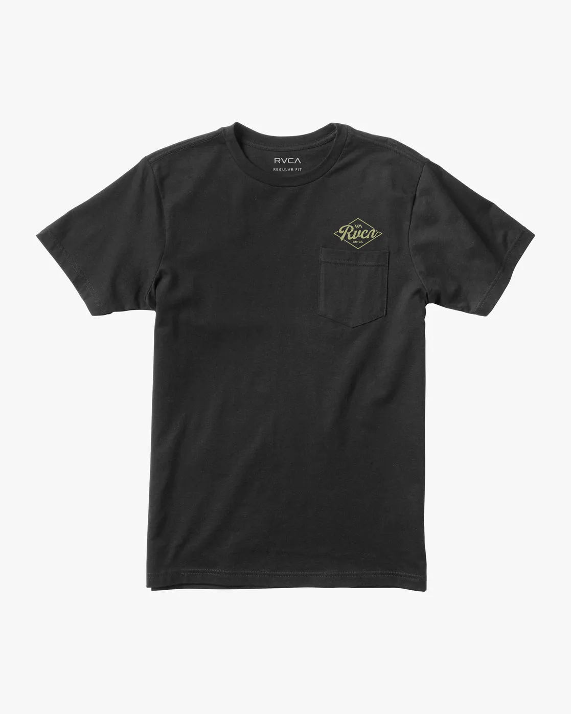 RVCA Plate Tee - Black