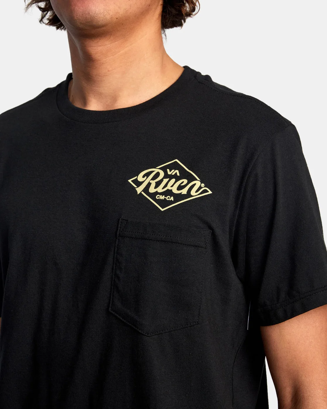 RVCA Plate Tee - Black