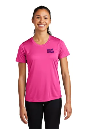 Sport-Tek Ladies PosiCharge Customized Competitor Tee's, Neon Pink