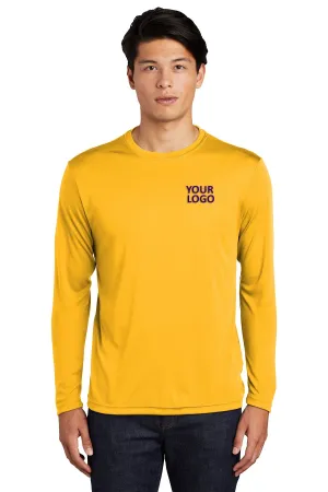 Sport-Tek Long Sleeve PosiCharge Custom Competitor Tee's, Gold