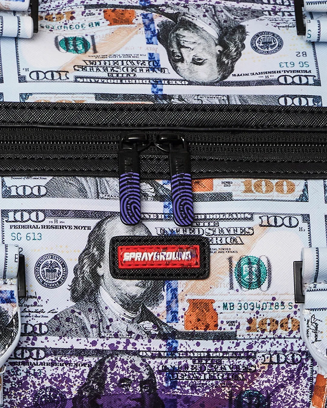 Sprayground Billions in the Bank Duffle Bag